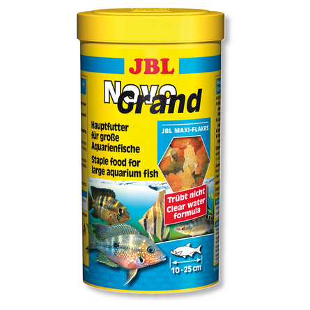 JBL NovoGrand Корм для средних и крупных рыб, крупные хлопья – интернет-магазин Ле’Муррр